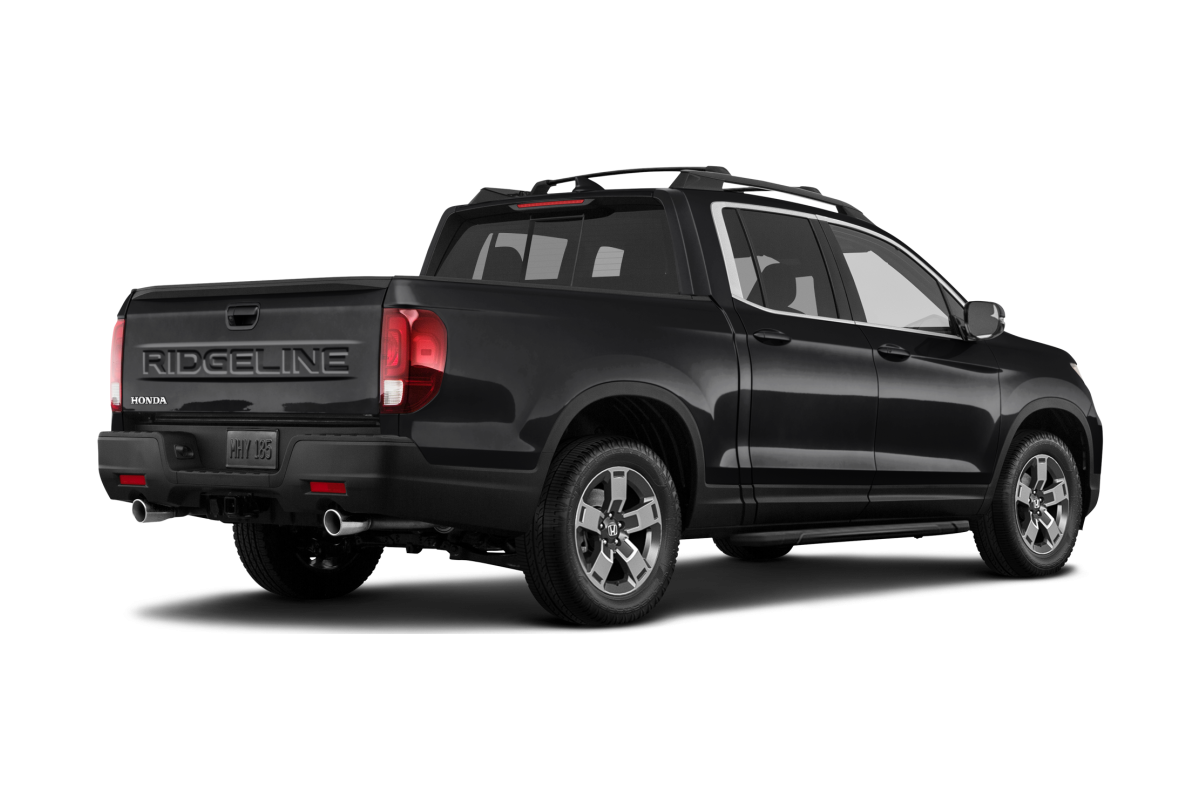 Honda Ridgeline Crystal Black Pearl - Back view Honda Ridgeline Crystal Black Pearl - Back view
