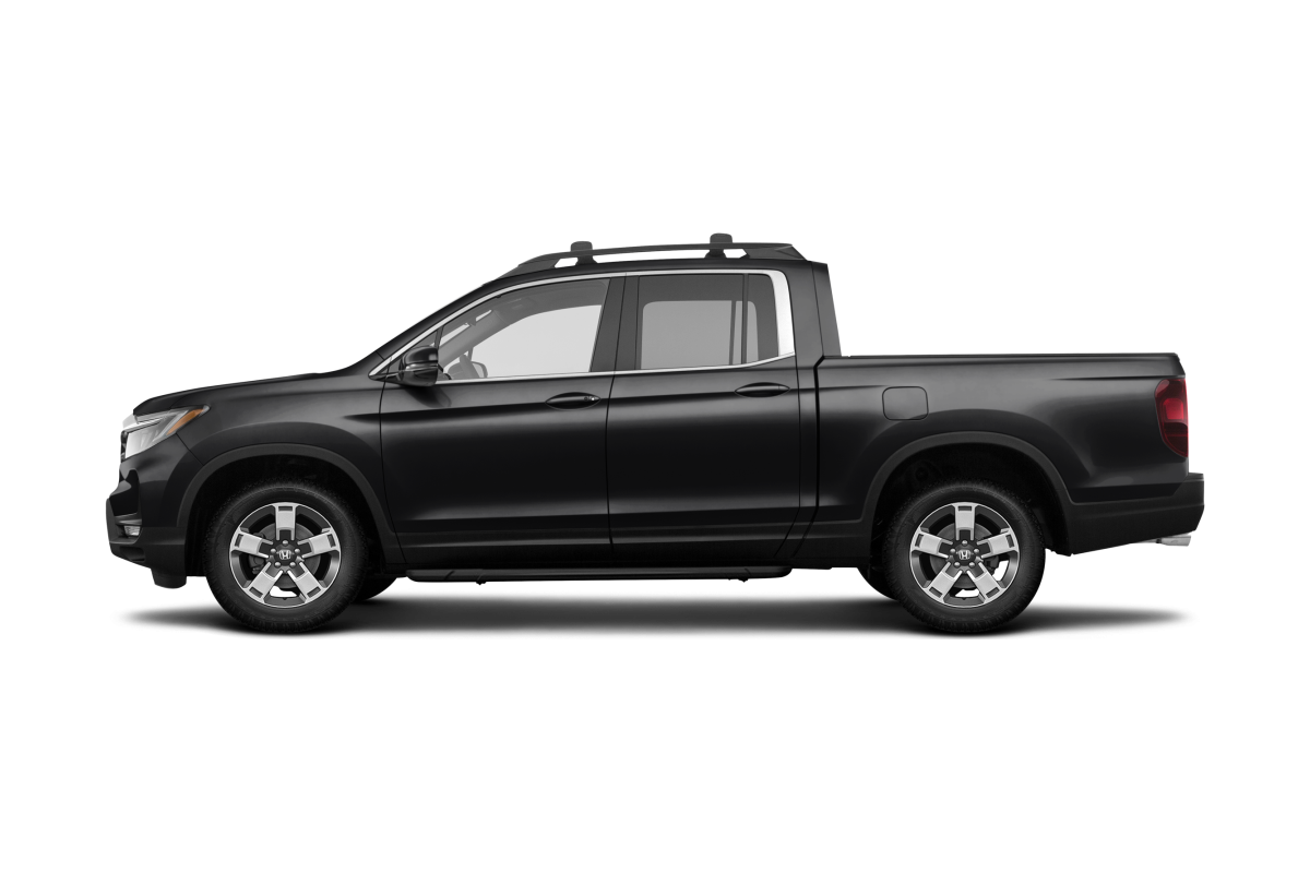 Honda Ridgeline Crystal Black Pearl - Side view Honda Ridgeline Crystal Black Pearl - Side view