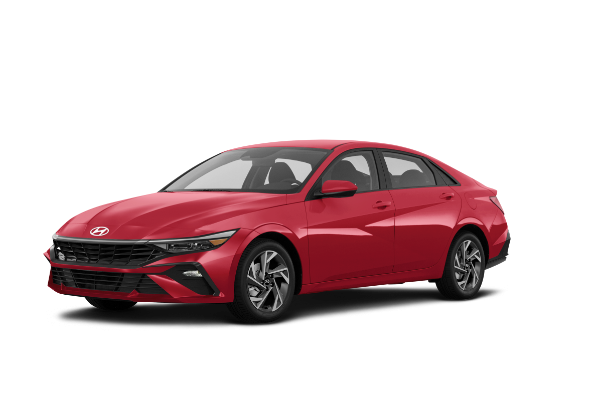 Hyundai Elantra Ultimate Red Metallic - Front view Hyundai Elantra Ultimate Red Metallic - Front view