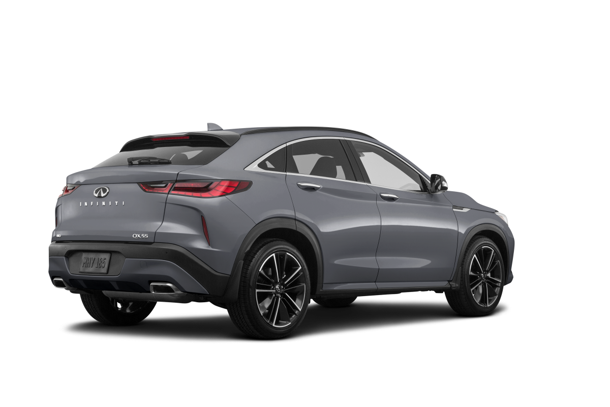 Infiniti QX55 Graphite Shadow - Back view Infiniti QX55 Graphite Shadow - Back view