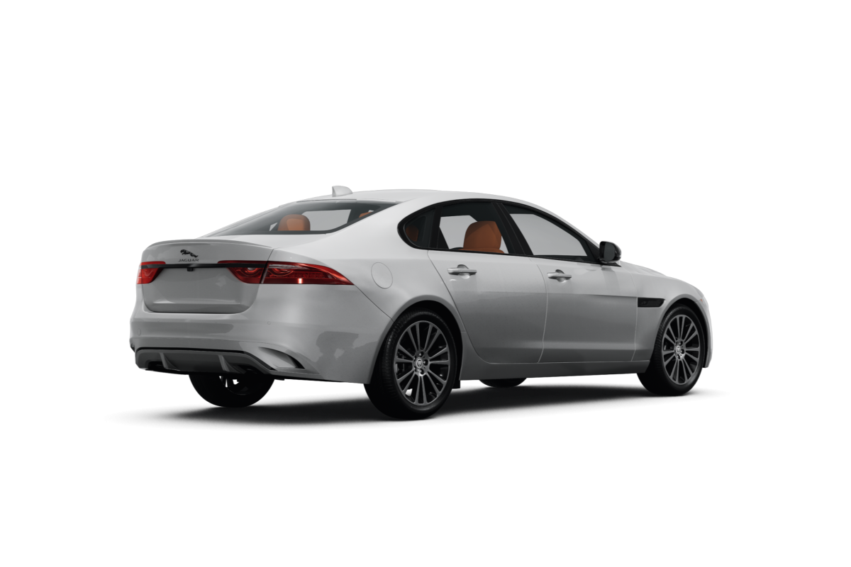 Jaguar XF Fuji White - Back view Jaguar XF Fuji White - Back view