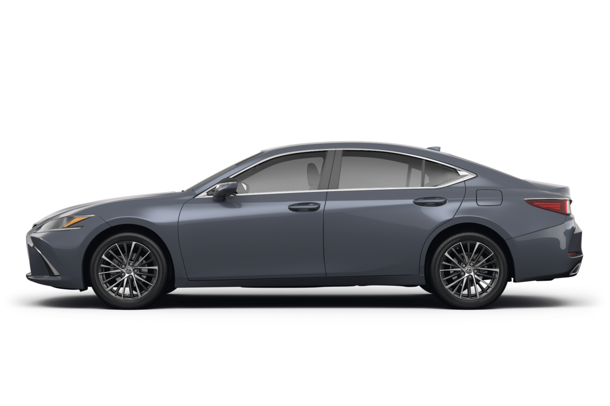 Lexus ES 250 Cloudburst Gray - Side view Lexus ES 250 Cloudburst Gray - Side view