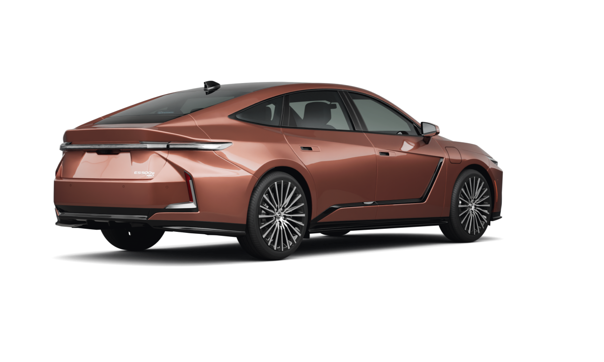 Lexus ES 500e Copper Crest - Back view Lexus ES 500e Copper Crest - Back view