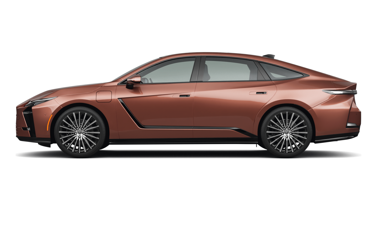 Lexus ES 500e Copper Crest - Side view Lexus ES 500e Copper Crest - Side view