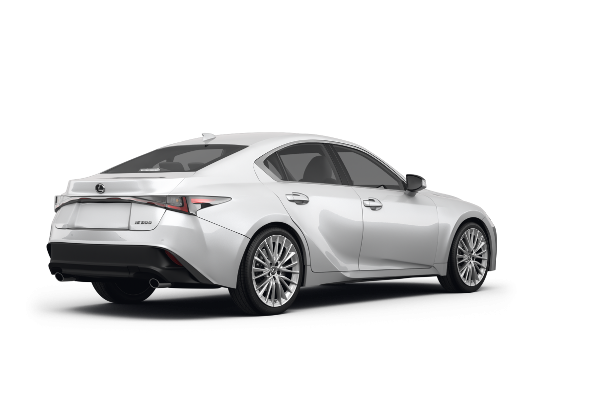 Lexus IS 300 Eminent White Pearl - Back view Lexus IS 300 Eminent White Pearl - Back view