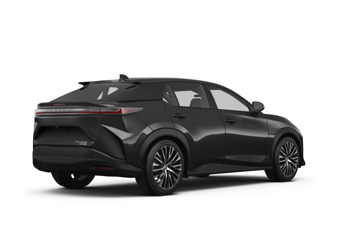 Lexus RZ 450e Caviar - Back view Lexus RZ 450e Caviar - Back view