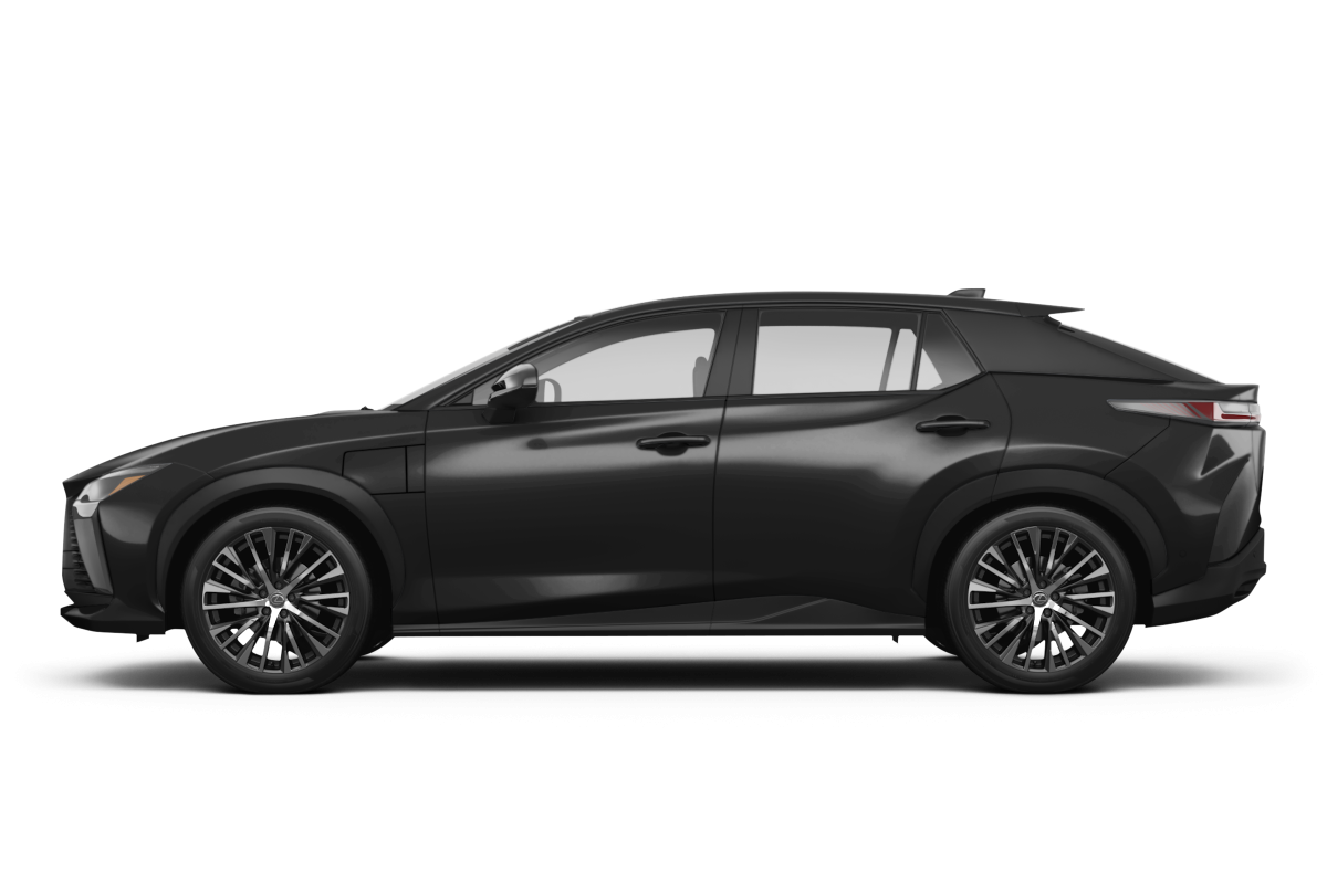 Lexus RZ 450e Caviar - Side view Lexus RZ 450e Caviar - Side view