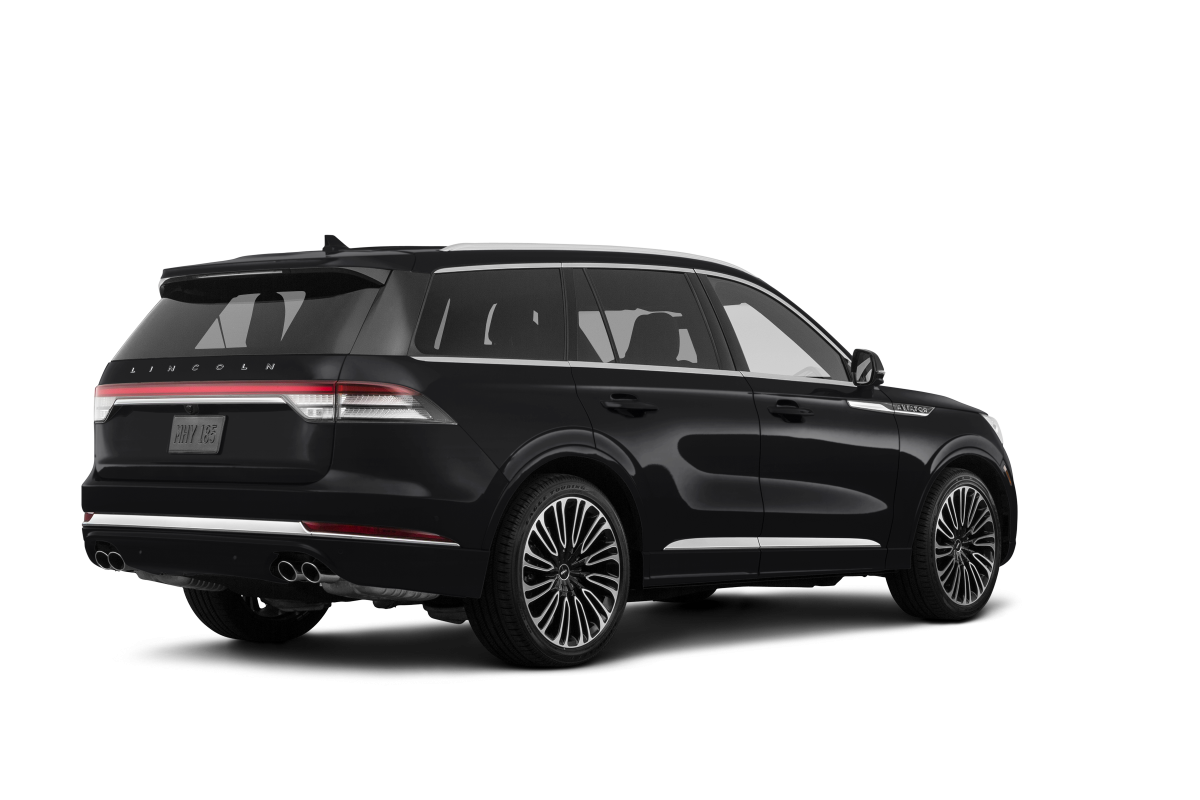 Lincoln Aviator Infinite Black - Back view Lincoln Aviator Infinite Black - Back view