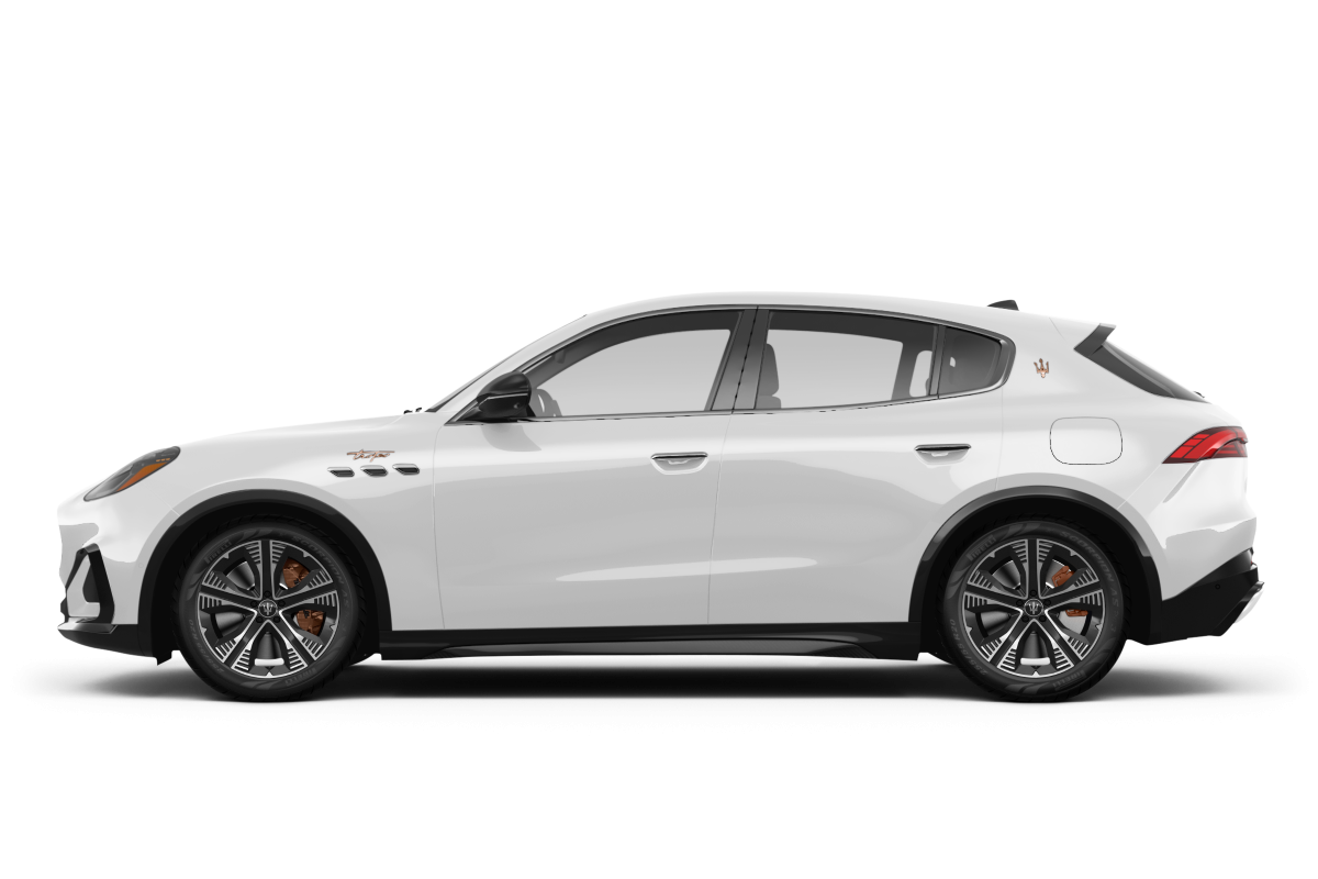 Maserati Grecale Bianco - Side view Maserati Grecale Bianco - Side view