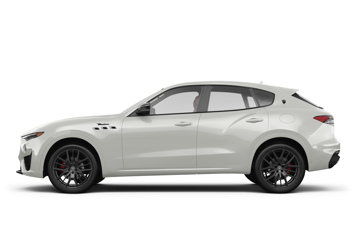 Maserati Levante Bianco - Side view Maserati Levante Bianco - Side view
