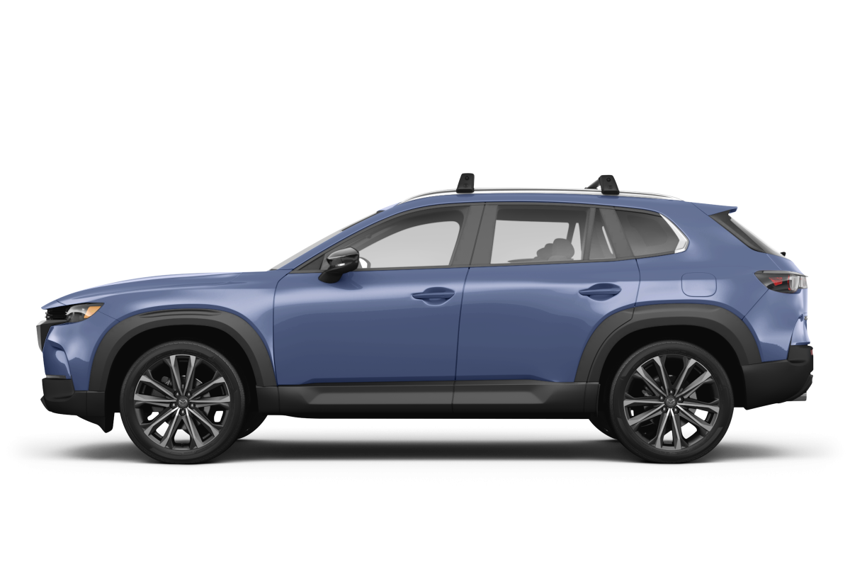Mazda CX-50 Ingot Blue Metallic - Side view Mazda CX-50 Ingot Blue Metallic - Side view