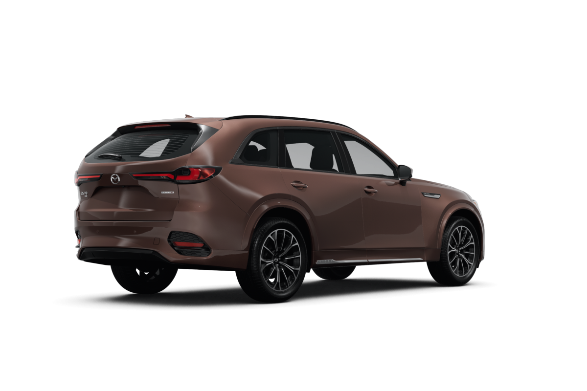 Mazda CX-70 Melting Copper Metallic - Back view Mazda CX-70 Melting Copper Metallic - Back view