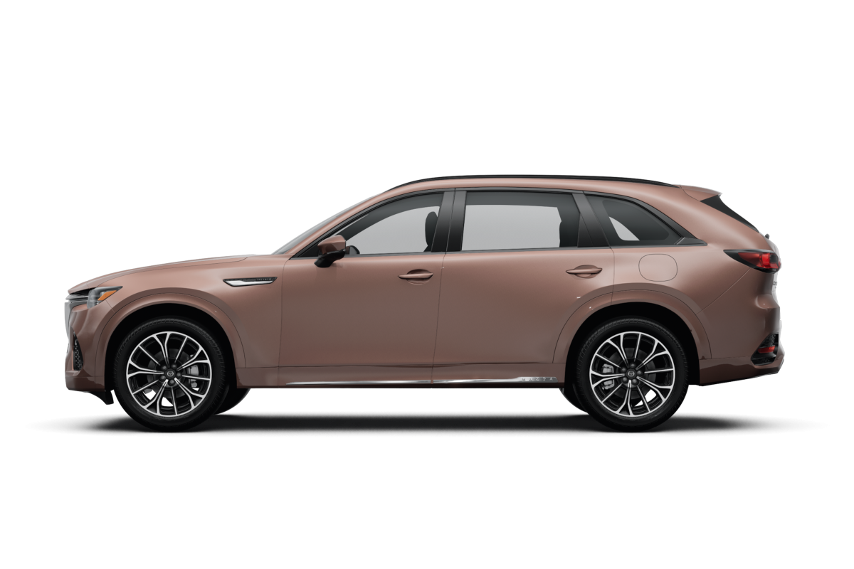 Mazda CX-70 Melting Copper Metallic - Side view Mazda CX-70 Melting Copper Metallic - Side view