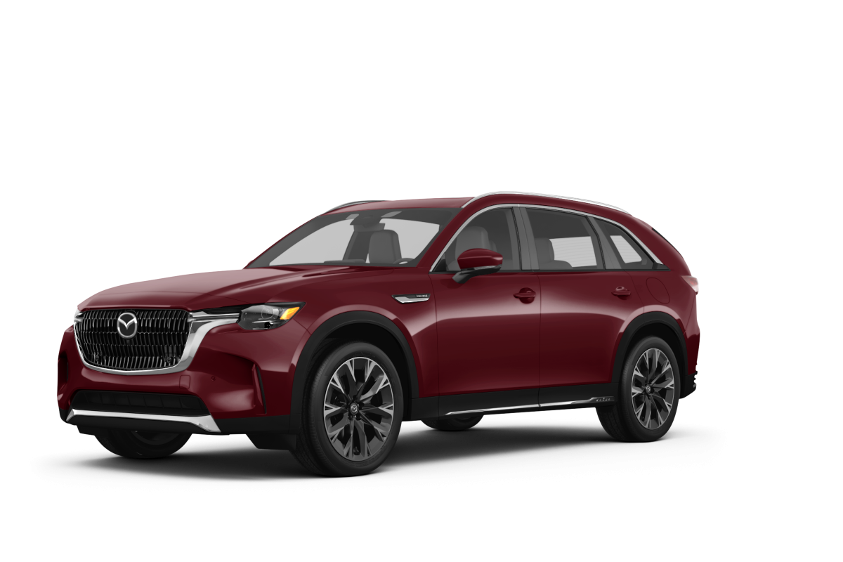 Mazda CX-90 Artisan Red Premium - Front view Mazda CX-90 Artisan Red Premium - Front view