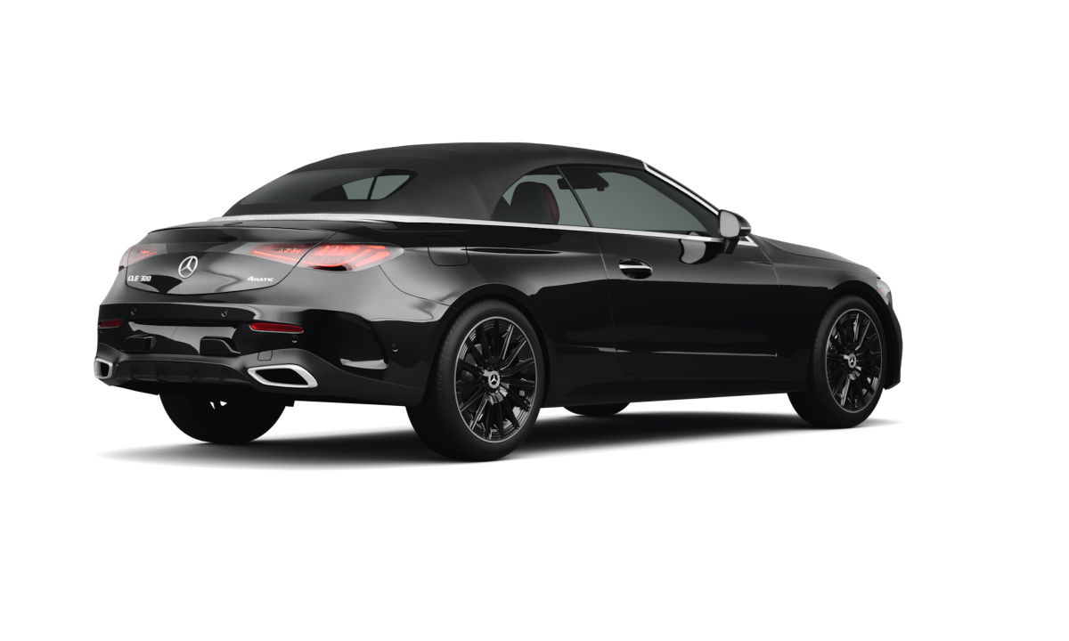 Mercedes-Benz CLE Black - Back view Mercedes-Benz CLE Black - Back view