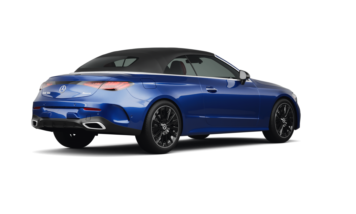 Mercedes-Benz CLE MANUFAKTUR Starling Blue Magno - Back view Mercedes-Benz CLE MANUFAKTUR Starling Blue Magno - Back view