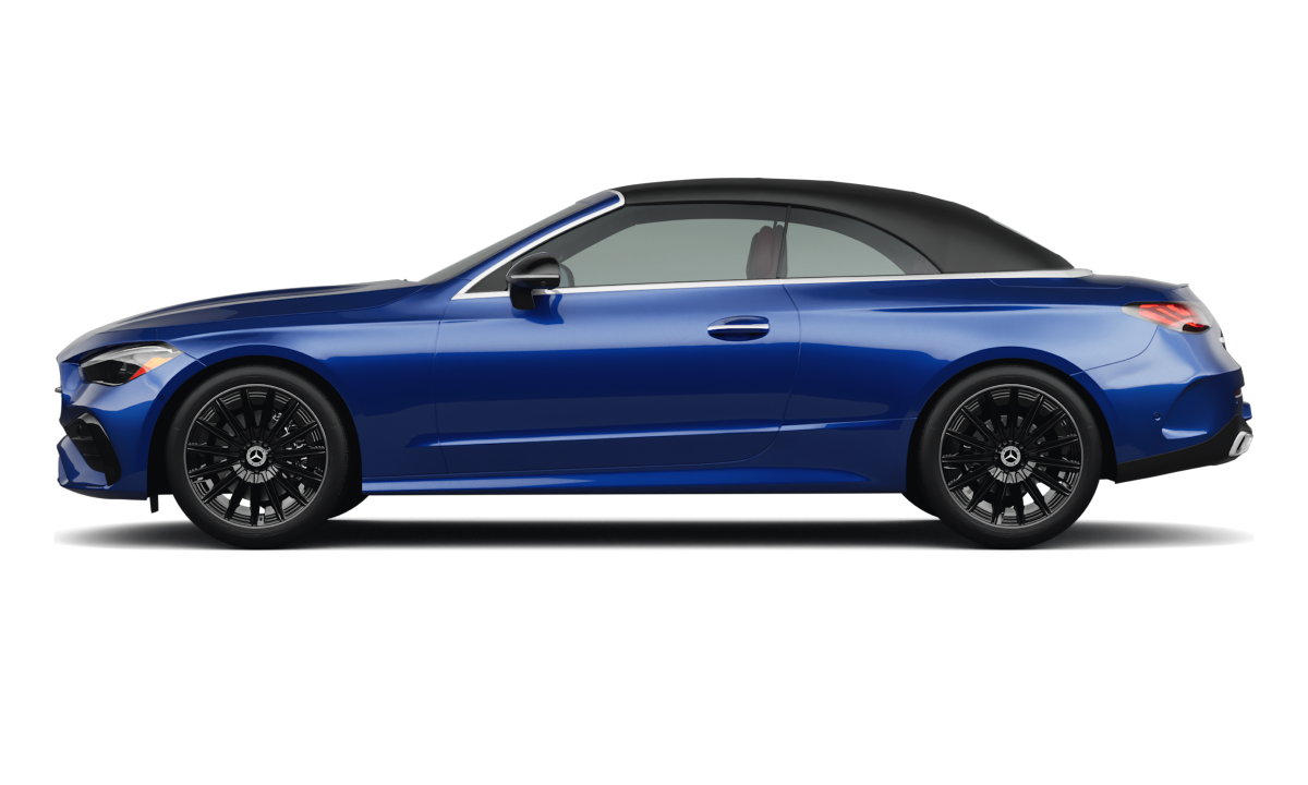 Mercedes-Benz CLE MANUFAKTUR Starling Blue Magno - Side view Mercedes-Benz CLE MANUFAKTUR Starling Blue Magno - Side view
