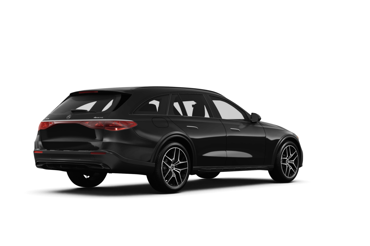 Mercedes-Benz E-Class Black - Back view Mercedes-Benz E-Class Black - Back view