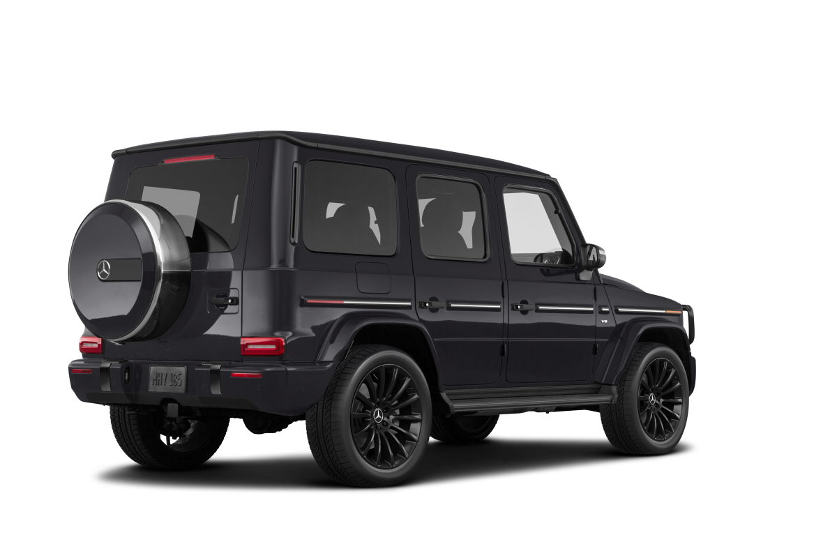 Mercedes-Benz G-Class MANUFAKTUR Night Black Magno - Back view Mercedes-Benz G-Class MANUFAKTUR Night Black Magno - Back view