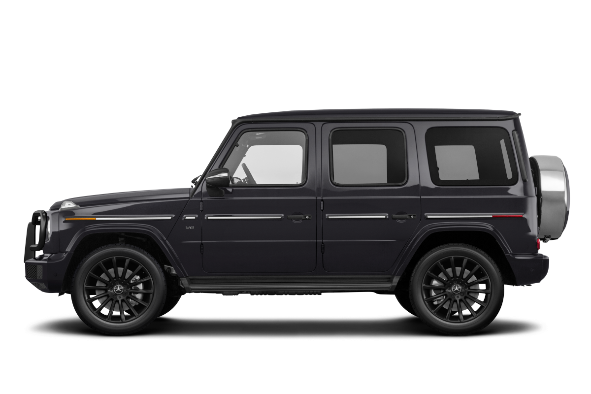 Mercedes-Benz G-Class MANUFAKTUR Night Black Magno - Side view Mercedes-Benz G-Class MANUFAKTUR Night Black Magno - Side view