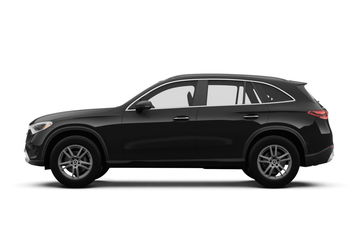 Mercedes-Benz GLC Black - Side view Mercedes-Benz GLC Black - Side view