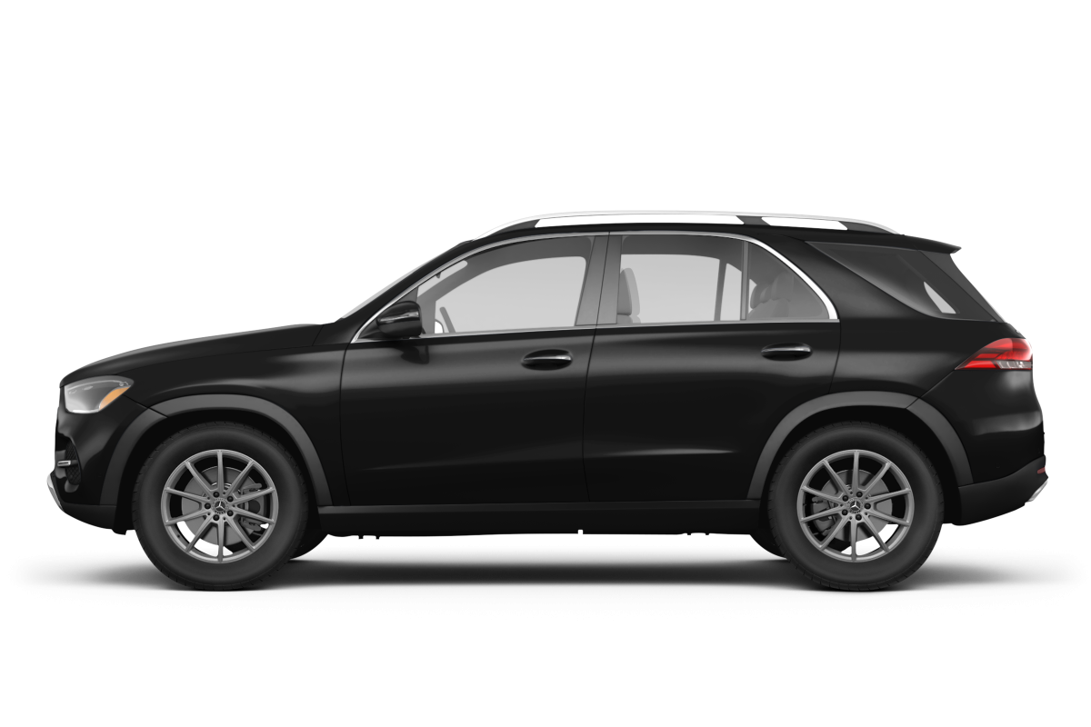Mercedes-Benz GLE Black - Side view Mercedes-Benz GLE Black - Side view