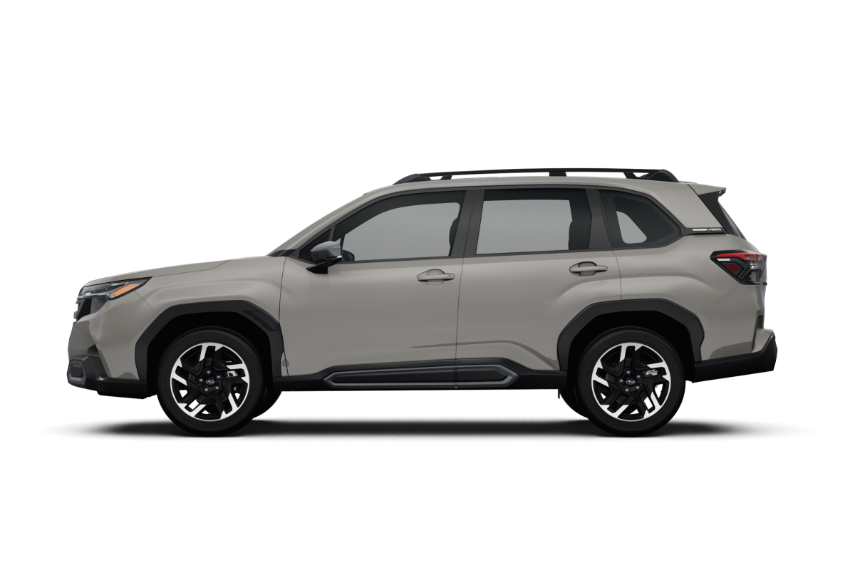 Subaru Forester River Rock Pearl - Side view Subaru Forester River Rock Pearl - Side view