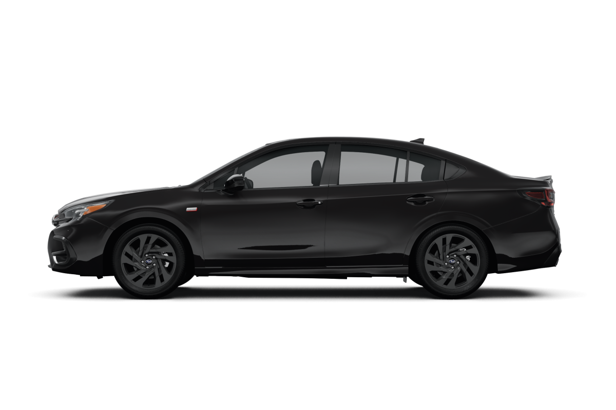 Subaru Legacy Crystal Black Silica - Side view Subaru Legacy Crystal Black Silica - Side view