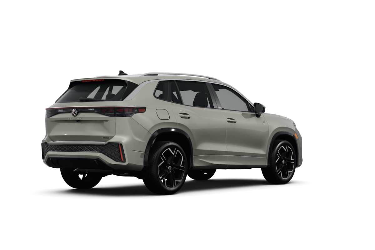 Volkswagen Tiguan Ascot Grey - Back view Volkswagen Tiguan Ascot Grey - Back view