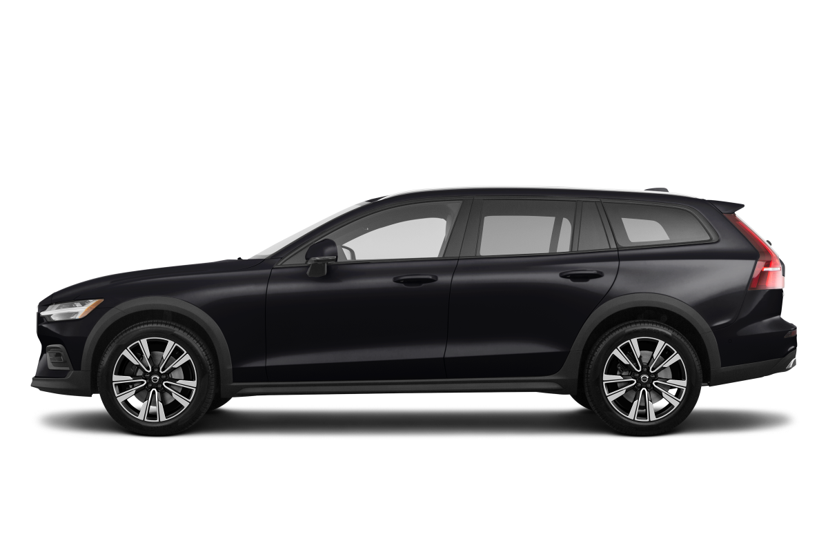 Volvo V60 Cross Country Onyx Black Metallic - Side view Volvo V60 Cross Country Onyx Black Metallic - Side view