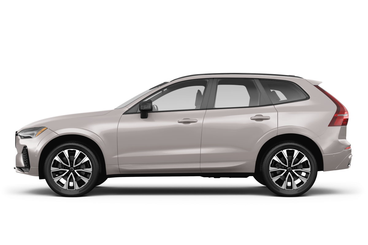Volvo XC60 Bright Dusk Metallic - Side view Volvo XC60 Bright Dusk Metallic - Side view