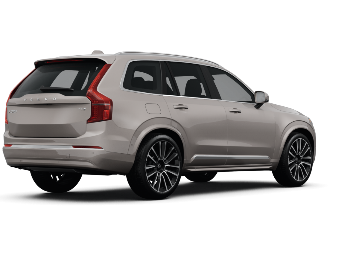 Volvo XC90 Recharge Bright Dusk Metallic - Back view Volvo XC90 Recharge Bright Dusk Metallic - Back view