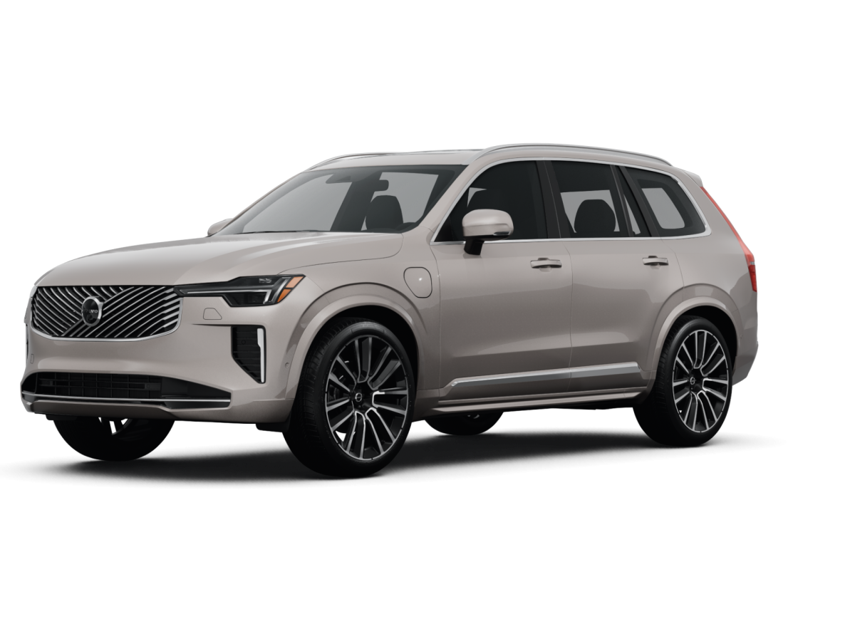 Volvo XC90 Recharge Bright Dusk Metallic - Front view Volvo XC90 Recharge Bright Dusk Metallic - Front view